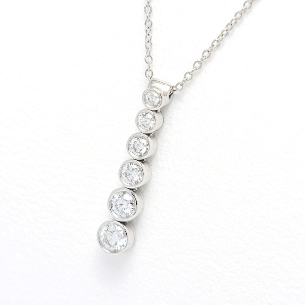 TIFFANY Silver Diamond Necklace